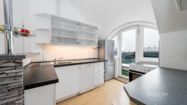 Velmi hezký byt s krásným výhledem a terasou v rodinné vile.