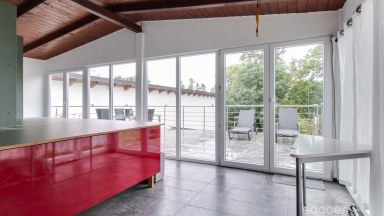 Pronájem luxusního bytu 2+kk s terasou (83,8 m²), Vojkovice, okres Mělník