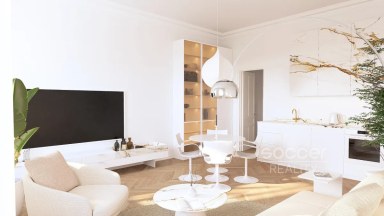 Prodej bytu 3+1, 70 m2, ulice Pobřežní, Praha 8 - Karlín. 