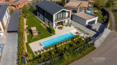 Prodej luxusního rodinného domu, 6+kk/T/L/G, Předboj.