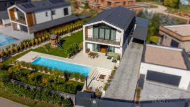 Prodej luxusního rodinného domu, 6+kk/T/L/G, Předboj.