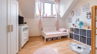 Pronájem bytu 3+kk/zahrádka/sklep, 62,3 + 34,5 + 3 m² – Brandýs nad Labem, ul. Na Kopečku