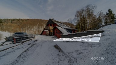 Z obýváku přímo na sjezdovku! Stylový apartmán 1+kk s balkonem a parkováním – Prkenný Důl