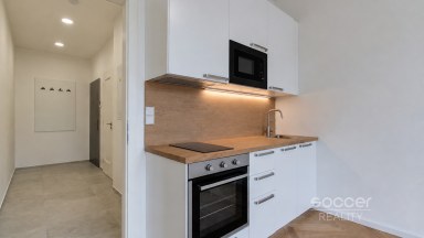 Pronájem bytu 1+kk/Sklep/Wellness, 36 m², Praha 3 – Vinohrady, ul. Vinohradská.